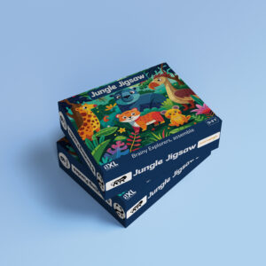 Jungle Jigsaw Puzzle (Blue)